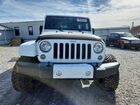 2016 Jeep Wrangler Unlimited Sahara Белый vin: 1C4HJWEG0GL153219