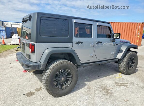 1C4HJWFG2GL122648 2016 JEEP WRANGLER Серый Задняя правая четверть