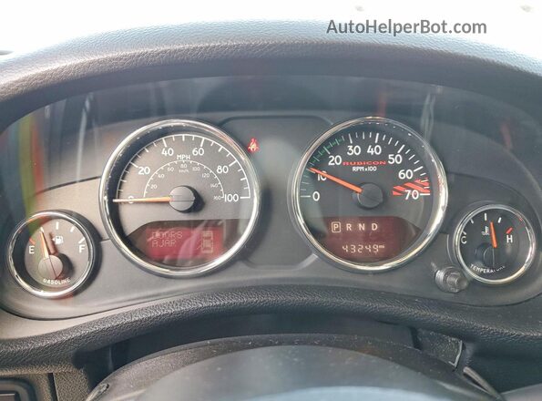 1C4HJWFG2GL122648 2016 JEEP WRANGLER Серый Вид щитка приборов