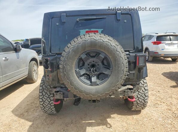1C4HJWFG2GL145461 2016 JEEP WRANGLER Черный Вид сзади