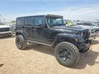 2016 Jeep Wrangler Unlimited Rubicon Черный vin: 1C4HJWFG2GL145461