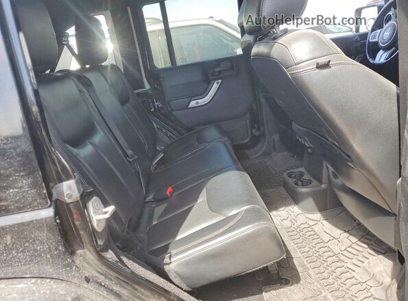 1C4HJWFG2GL145461 2016 JEEP WRANGLER Черный Вид задних сидений