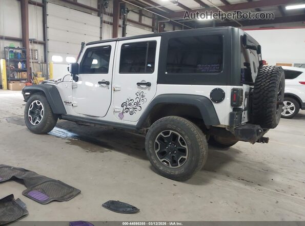 1C4HJWFG5GL100711 2016 JEEP WRANGLER UNLIMITED White Задня ліва чверть