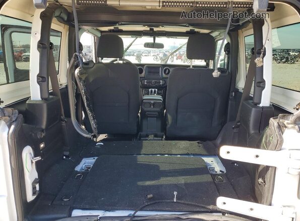 1C4HJXAG5MW855221 2021 JEEP WRANGLER Белый Вид задних сидений