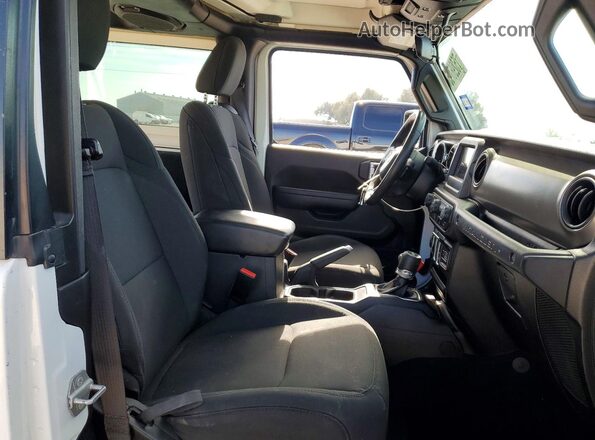 1C4HJXAG5MW855221 2021 JEEP WRANGLER Белый Вид задней части салона
