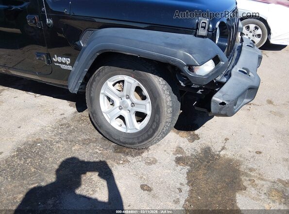 1C4HJXDG1JW251737 2018 JEEP WRANGLER UNLIMITED Черный Вид спереди