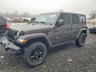 2021 Jeep Wrangler Unlimited Sport Gray vin: 1C4HJXDG2MW506755