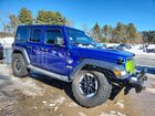 2018 Jeep Wrangler Unlimited Sport Синий vin: 1C4HJXDN2JW206756