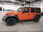 2018 Jeep Wrangler Unlimited Sport 4x4 Оранжевый vin: 1C4HJXDN2JW229387
