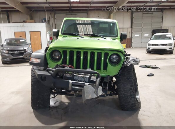 1C4HJXDN2KW636062 2019 JEEP WRANGLER UNLIMITED Green Widok zestawu wskaźników