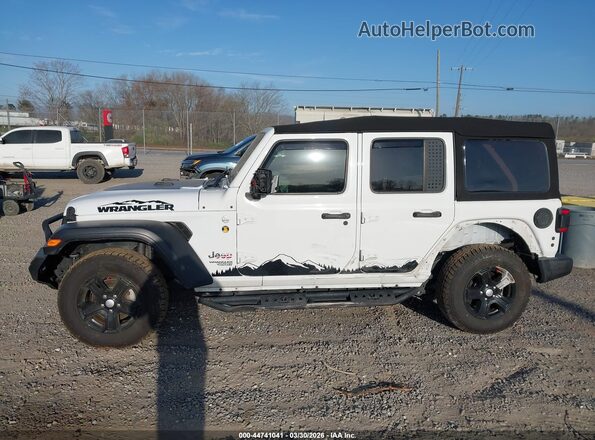 1C4HJXDN2LW167170 2020 JEEP WRANGLER UNLIMITED Белый Панорамный вид салона 360°