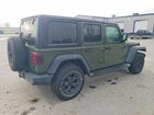 2020 Jeep Wrangler Unlimited Sport Зеленый vin: 1C4HJXDN3LW335480