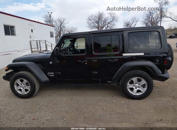 1C4HJXDN4LW257274 2020 JEEP WRANGLER UNLIMITED Black Widok wnętrza 360 stopni