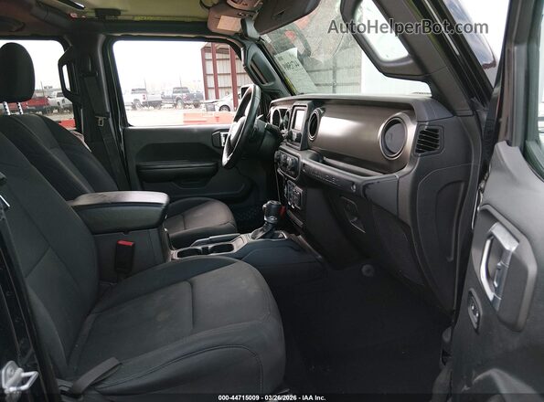 1C4HJXDN4LW257274 2020 JEEP WRANGLER UNLIMITED Black Widok wnętrza z przodu