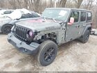 2020 Jeep Wrangler Unlimited Willys 4x4 Серый vin: 1C4HJXDN5LW283091