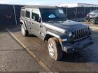 2021 Jeep Wrangler Unlimited Sport S 4x4 Gray vin: 1C4HJXDN7MW514154