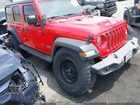 2021 Jeep Wrangler Unlimited Sport S 4x4 Red vin: 1C4HJXDN8MW515989