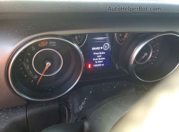 1C4HJXDNXKW636648 2019 JEEP WRANGLER Серебряный Вид щитка приборов