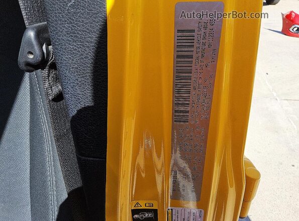1C4HJXDNXLW223159 2020 JEEP WRANGLER Желтый Вид подкапотного пространства