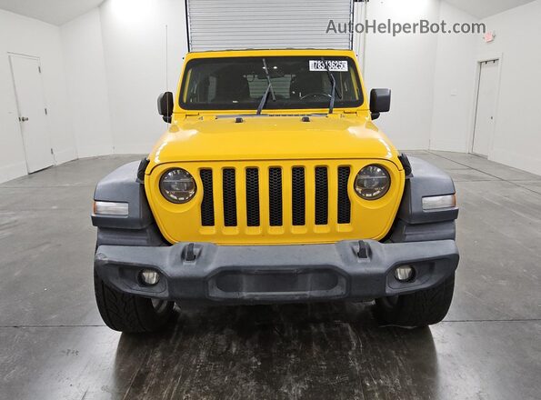 1C4HJXDNXLW223159 2020 JEEP WRANGLER Желтый 