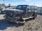 2021 Jeep Wrangler Unlimited Sahara Black vin: 1C4HJXEG2MW551113