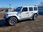 2021 Jeep Wrangler Unlimited Sahara White vin: 1C4HJXEG4MW776357