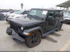 2023 Jeep Wrangler 4-door Sahara Altitude 4x4 Черный vin: 1C4HJXEG7PW577694