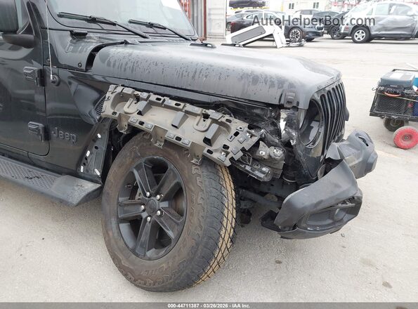 1C4HJXEG7PW577694 2023 JEEP WRANGLER Черный Вид спереди