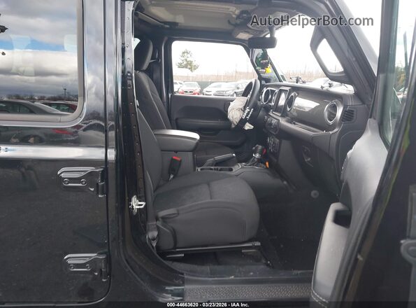 1C4HJXEM0MW577506 2021 JEEP WRANGLER UNLIMITED Черный Вид салона спереди