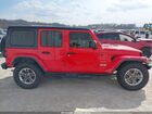 2019 Jeep Wrangler Unlimited Sahara 4x4 Red vin: 1C4HJXEN2KW514803