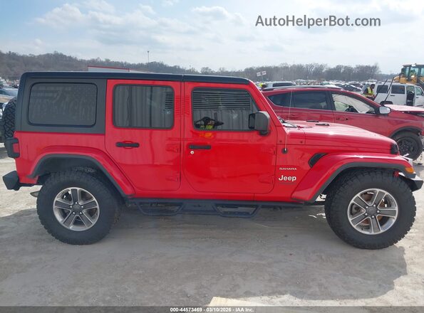 1C4HJXEN2KW514803 2019 JEEP WRANGLER UNLIMITED Red Widok wnętrza 360 stopni