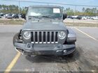 2021 Jeep Wrangler Unlimited Sahara 4x4 Серый vin: 1C4HJXEN3MW679388
