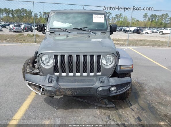 1C4HJXEN3MW679388 2021 JEEP WRANGLER UNLIMITED Серый Вид спереди