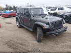 2018 Jeep Wrangler Unlimited Rubicon Gray vin: 1C4HJXFG2JW196194