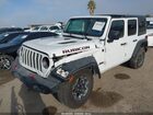 2023 Jeep Wrangler 4-door Rubicon 4x4 Белый vin: 1C4HJXFN6PW613680