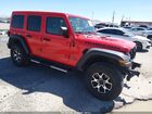 2022 Jeep Wrangler Unlimited Rubicon 4x4 Red vin: 1C4HJXFN8NW181901