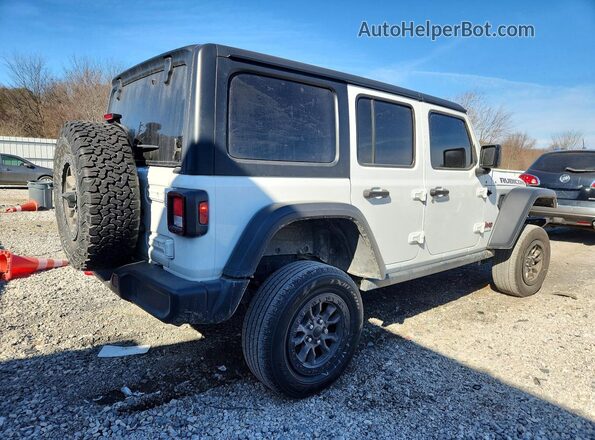 1C4HJXFN8PW595845 2023 JEEP WRANGLER Белый Задняя правая четверть
