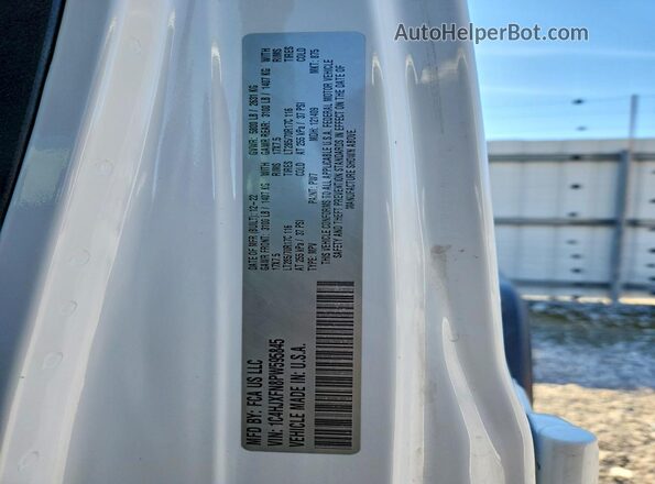 1C4HJXFN8PW595845 2023 JEEP WRANGLER Белый Вид подкапотного пространства