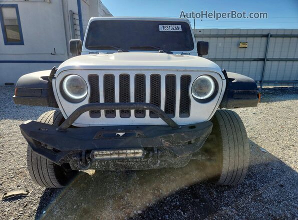 1C4HJXFN8PW595845 2023 JEEP WRANGLER Белый Вид спереди