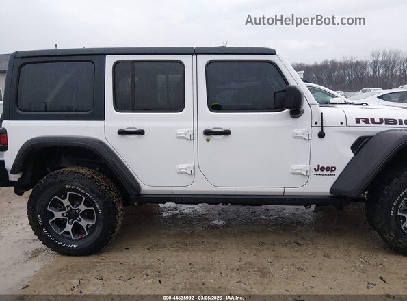 1C4HJXFN9NW243788 2022 JEEP WRANGLER UNLIMITED Белый Вид задней части салона
