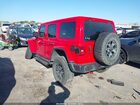 2019 Jeep Wrangler Unlimited Rubicon 4x4 Красный vin: 1C4HJXFNXKW547272