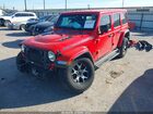 2019 Jeep Wrangler Unlimited Rubicon 4x4 Красный vin: 1C4HJXFNXKW547272
