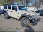 2022 Jeep Wrangler Unlimited Rubicon 4x4 Gray vin: 1C4JJXFM2NW231801