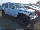2021 Jeep Wrangler Unlimited Rubicon 4xe White vin: 1C4JJXR60MW799816