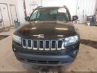 2017 Jeep Compass Sport Fwd Черный vin: 1C4NJCBA2HD146592