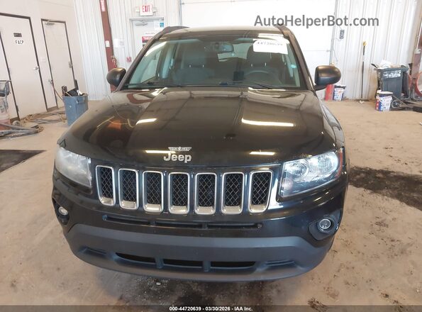 1C4NJCBA2HD146592 2017 JEEP COMPASS Черный Вид спереди
