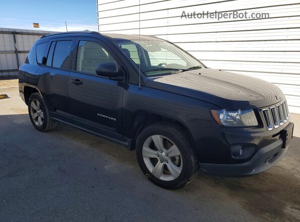 1C4NJCBA3HD124942 2017 JEEP COMPASS Черный Передняя правая четверть