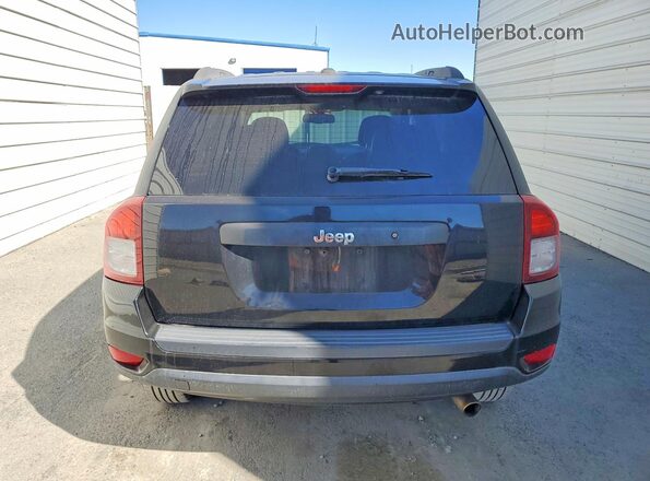 1C4NJCBA3HD124942 2017 JEEP COMPASS Черный Вид сзади