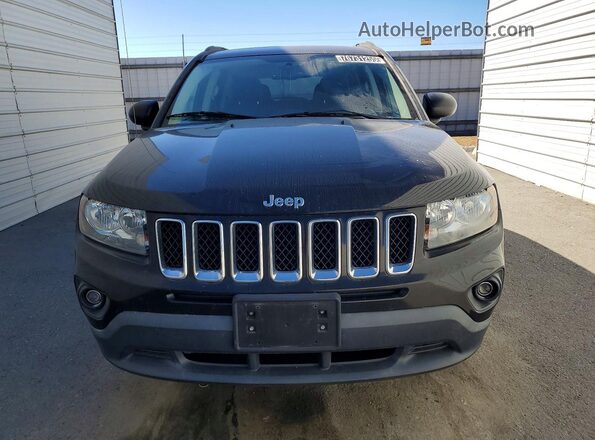1C4NJCBA3HD124942 2017 JEEP COMPASS Черный Вид спереди