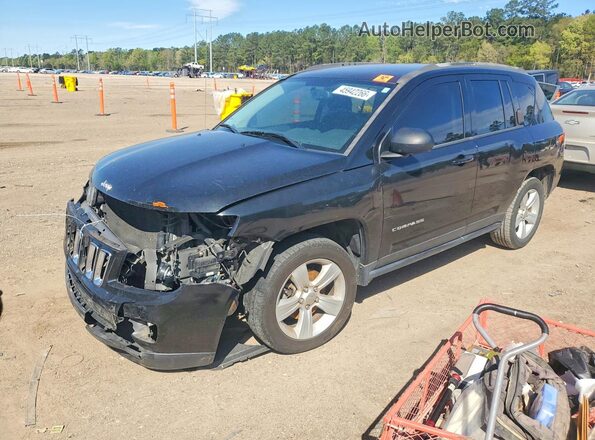 1C4NJCBA3HD147430 2017 JEEP COMPASS Черный Передняя левая четверть